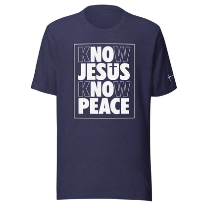 No Jesus No Peace Unisex t-shirt