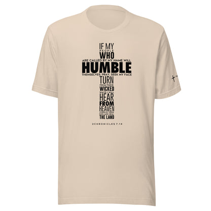 2 Chronicles 7:14 Cross Unisex t-shirt