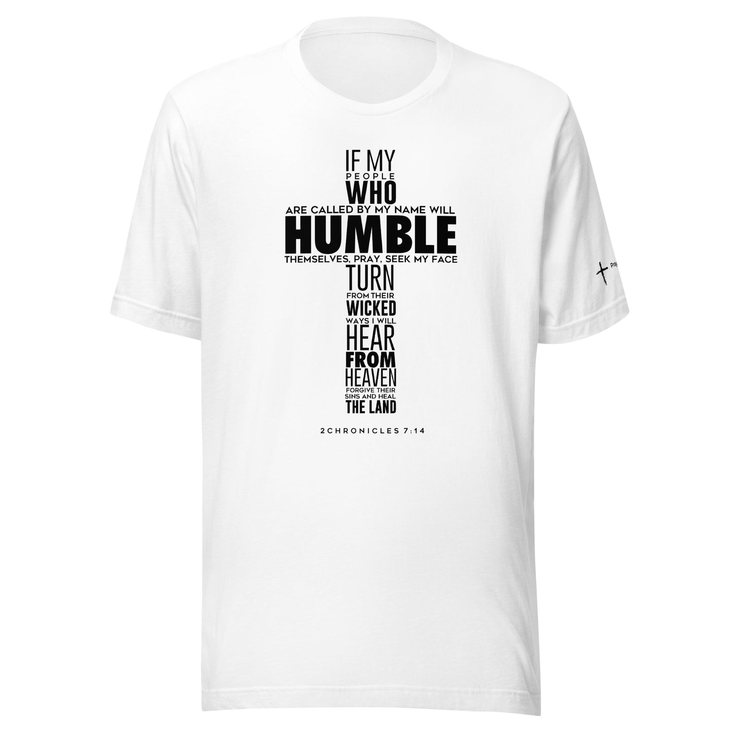 2 Chronicles 7:14 Cross Unisex t-shirt